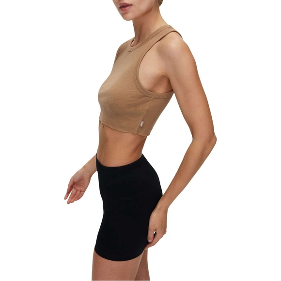 Aritzia Tna Ribbed Cropped Racer Tank - Picture 2 of 9